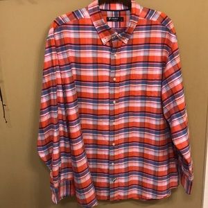 Cremieux men’s plaid shirt xxl